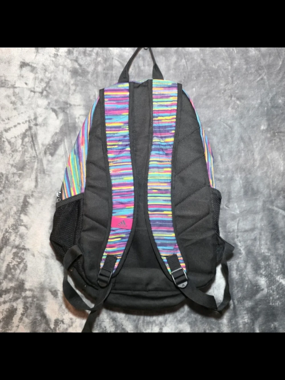 Adidas Foundation IV (or Foundation 5) Multicolored Striped Backpack